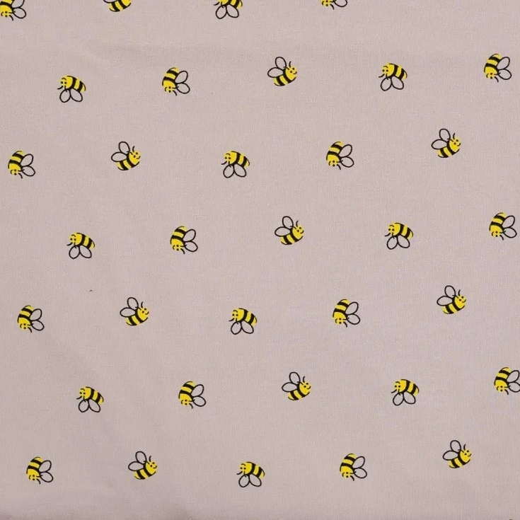 Čepice se včelkami - béžová (vel. 48/50)